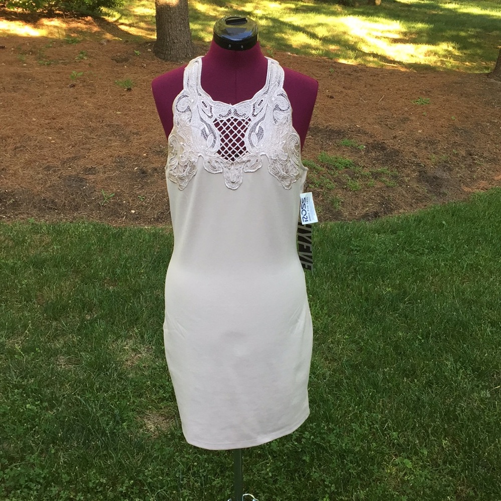 HYFVE dress L, beige-nude color NWT